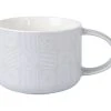 Crest Jumbo Mug 500ML Grey
