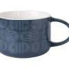 Crest Jumbo Mug 500ML Indigo Blue