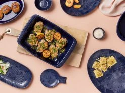 Arc Oval Platter 36x27cm Indigo Blue Gift Boxed -Maxwell & Williams store maxwell williams arc indigo group 800x600 1