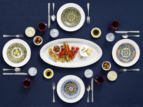 Ceramica Castellana Grande Tavola Oval Platter 61cm 2 Ceramica Castellana Grande Tavola Oval Platter 61cm - Image 2