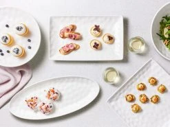 Gravity Square Platter 35cm White Gift Boxed -Maxwell & Williams store maxwell williams gravity white group 01 800x600