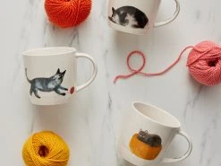 Marc Martin Feline Friends Mug 400ML Afternoon Snooze Gift Boxed -Maxwell & Williams store maxwell williams marc martin ff 02 800x600