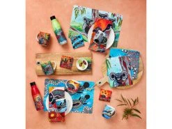 Melanie Hava Journeys Ceramic Coaster 10cm Platypuses 3 Melanie Hava Journeys Ceramic Coaster 10cm Platypuses -Maxwell & Williams store maxwell williams melanie hava journeys 3 2