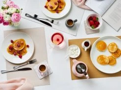 Table Accents Leather Look Alligator Coaster 10x10cm Set Of 4 Black 3 Table Accents Leather Look Alligator Coaster 10x10cm Set Of 4 Black -Maxwell & Williams store maxwell williams table accents 4