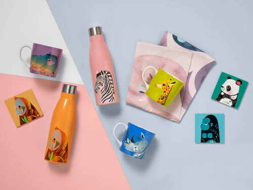 Pete Cromer Wildlife Mug 375ML Hippo Gift Boxed 2 Pete Cromer Wildlife Mug 375ML Hippo Gift Boxed - Image 2