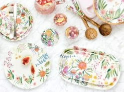 Royal Botanic Gardens Native Blooms Oval Platter 33x17.5cm Gift Boxed -Maxwell & Williams store ss22 website maxwell williams rbgv nativeblooms group 1 1 2