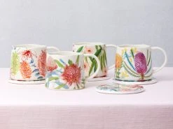 Royal Botanic Gardens Native Blooms Mug 350ML Eucalypts -Maxwell & Williams store ss22 website maxwell williams rbgv nativeblooms mugs 2