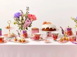 Teas & C's Dahlia Daze Platter 25x12cm Pink Gift Boxed -Maxwell & Williams store ss22 website maxwell williams tandcs dahliadaze table 4